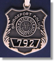 bridgeport police badge badges ct