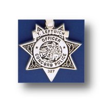 badges ca13 sterling silver