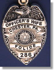 chester pennsylvania police badge sadiamonds jewelry order pa