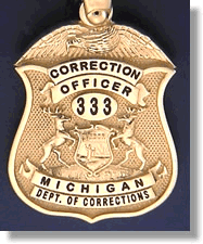 michigan badge corrections state police badges dept jewelry mi sadiamonds gif enameling