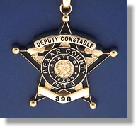 Bexar County Constable, Texas Badge Charms