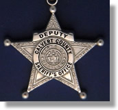 Calvert County, Maryland Police Badge Charms