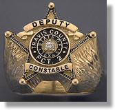 Travis County, Texas Sheriff Badge Charms