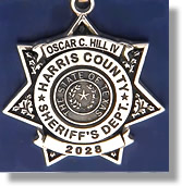 Harris County, Texas Sheriff Badge Charms