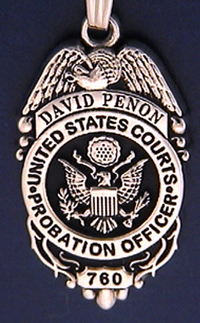 probation states united officer courts badge badges charms