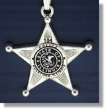 Rockford, Illinois Police Badge Charms