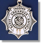 Arkansas State Police Badge Charms