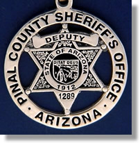 Pinal County, Arizona Police Badge Charms