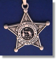 St. Johns County, Florida Sheriff Badge Charms