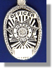 Los Angeles, California Airport Police Badge Charms