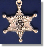 Crittenden County, Arkansas Sheriff Badge Charms