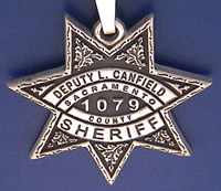 Sacramento County, California Sheriff Badge Charms