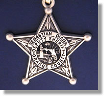 Orange Co Deputy Sheriff, Florida Police Badge Charms