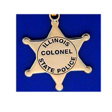 Illinois State Police Badge Charms