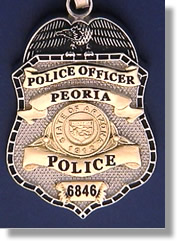 Peoria, Arizona Police Badge Charms