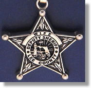 Lee County, Florida Sheriff Badge Charms