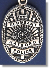 Hatboro, Pennsylvania Sheriff Badge Charms