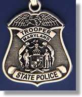 Maryland State Police Badge Charms