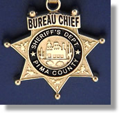 Pima Co, Arizona Police Badge Charms