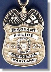 Prince George's County, Maryland Corrections Badge Charms