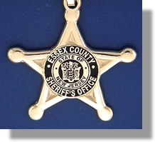 Essex County, New Jersey Police Badge Charms