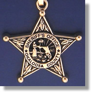 Okaloosa County, Florida Badge Charms