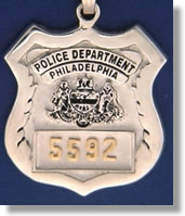 Philadelphia, Pennsylvania Police Badge Charms