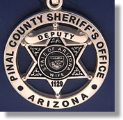 Pinal County, Arizona Police Badge Charms