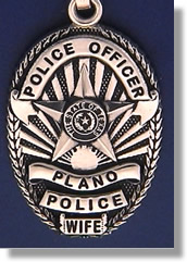 Plano, Texas Police Badge Charms