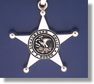 Schaumburg, Illinois Police Badge Charms