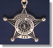 Stafford County, VA Badge Charms