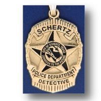 Schertz, Texas Police Badge Charms