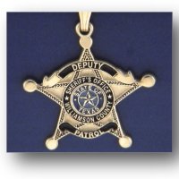 Williamson County, Texas Sheriff Badge Charms