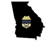 Georgia Memorial State Badge Pendants