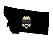 Montana Memorial State Badge Pendants